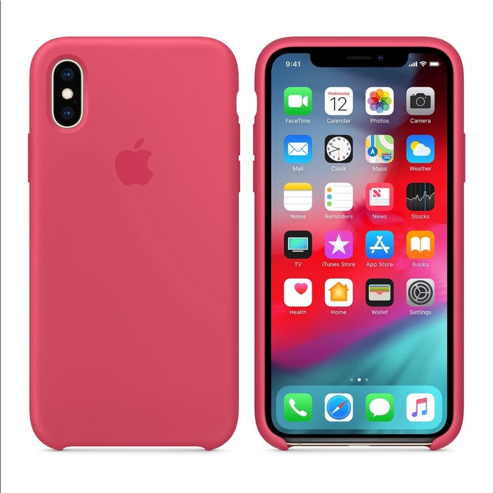 Apple iPhone X/XS Hibiscus Silicone Case